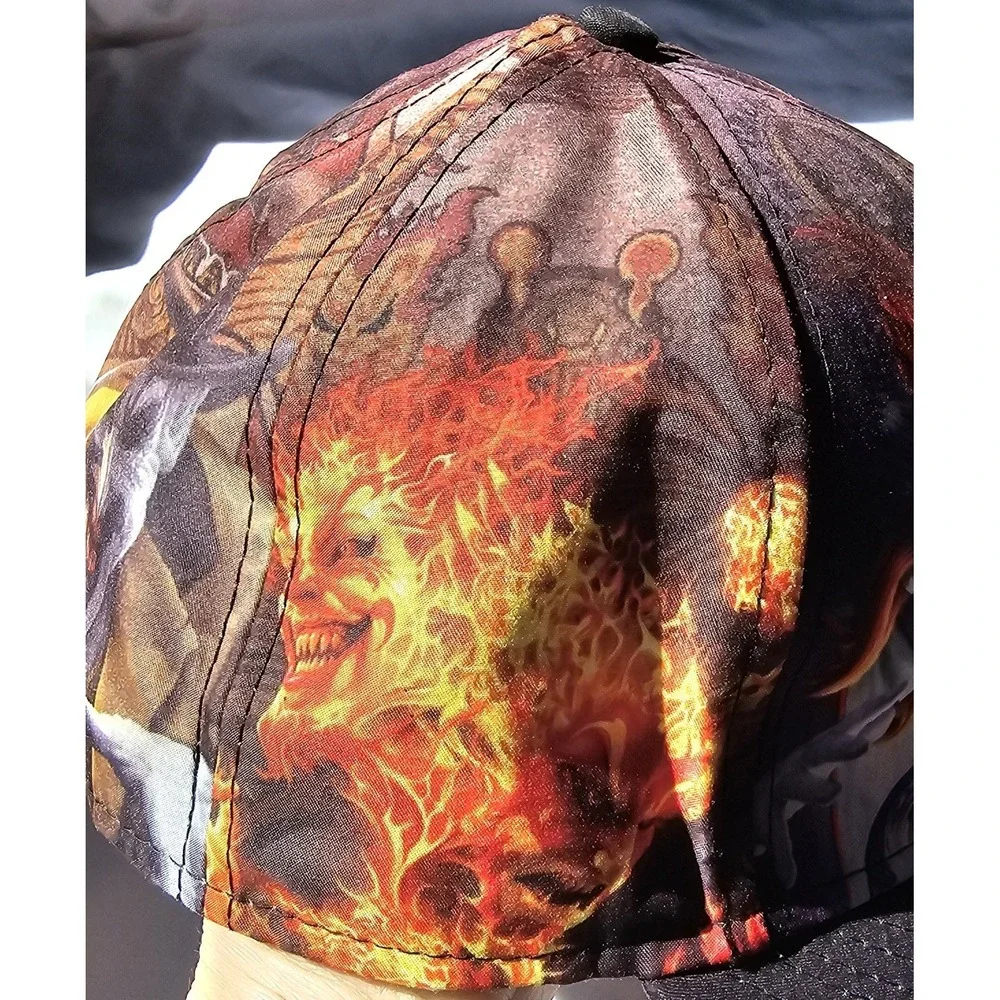 Rare ICP Insane Clown Posse 2011 Fitted L/XL Dark Carnival Hat/Cap Preowned